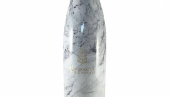 The Source Stainless Steel Marble Water Bottle 500ml image