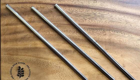 Straw Stainless Steel Straight image